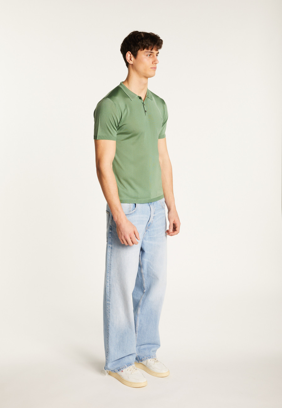 Polo in light thread - Babar