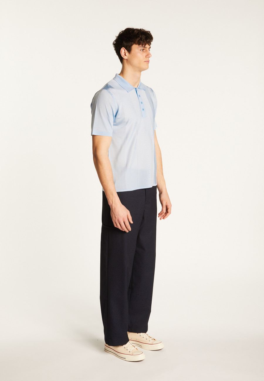 Polo in light thread - Milan