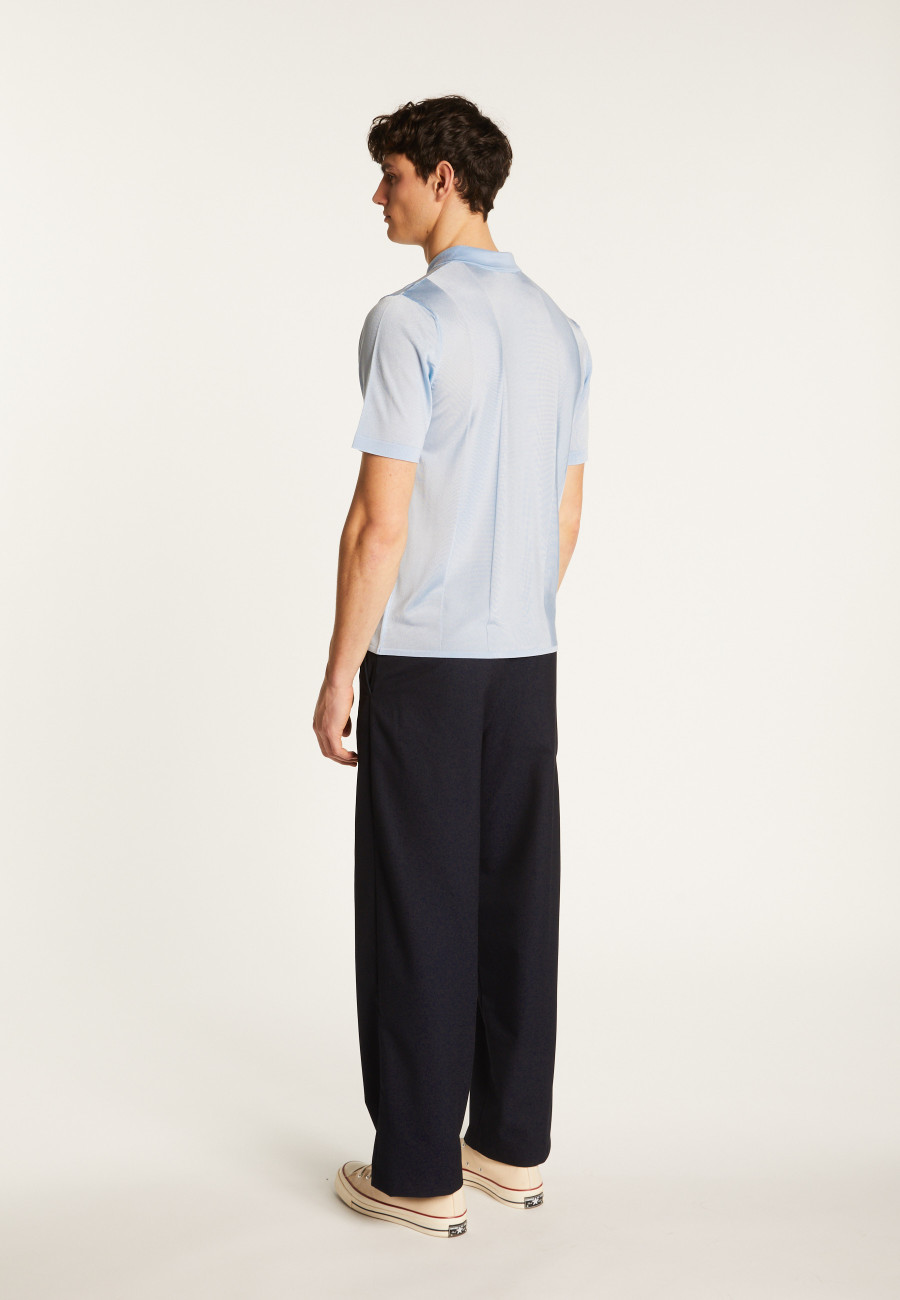 Polo in light thread - Milan