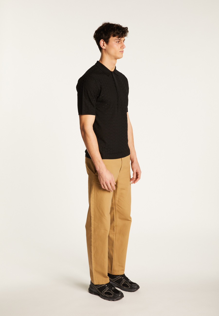 Polo in light thread - Matt