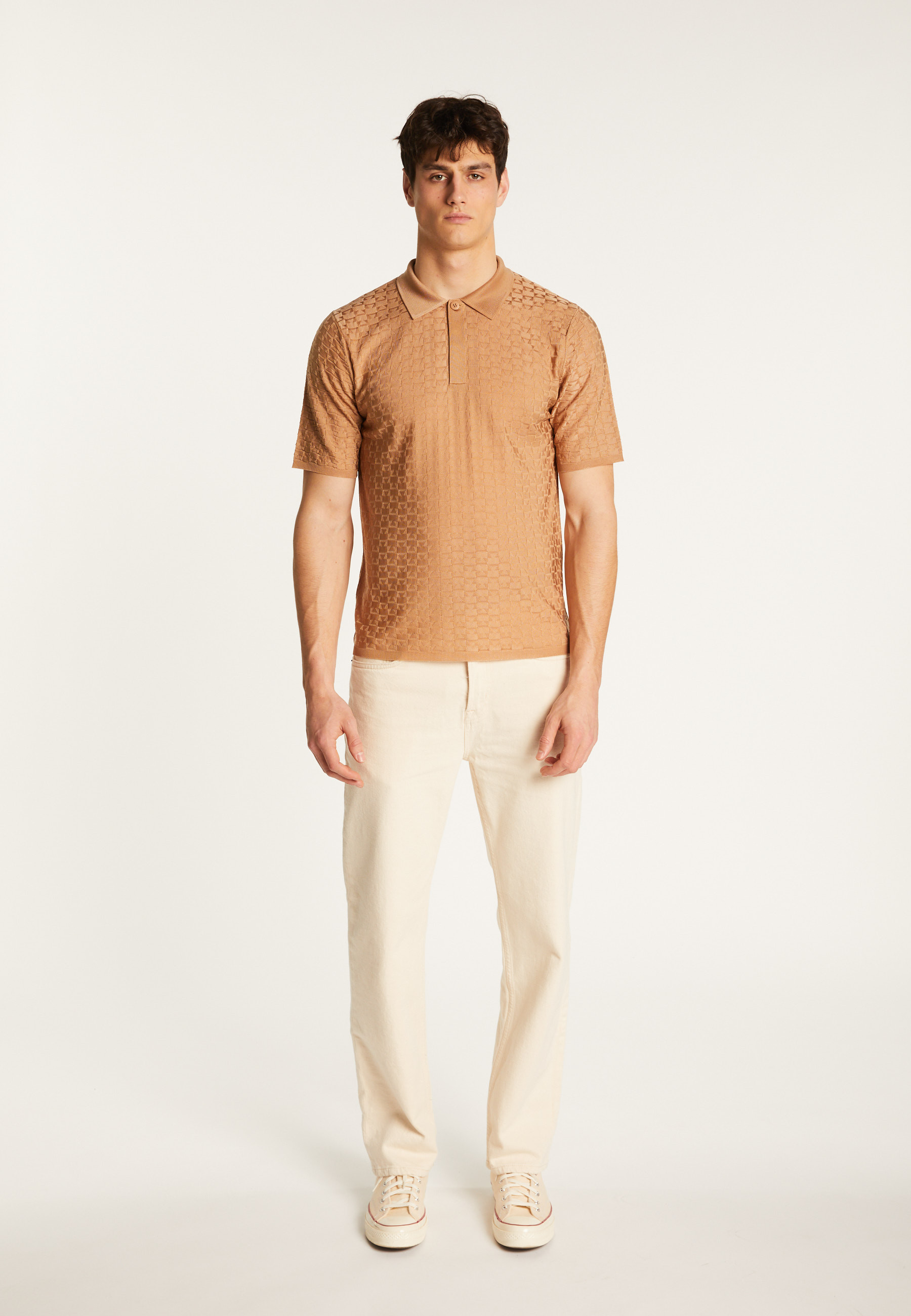 Polo in Fil Lumière - Matt