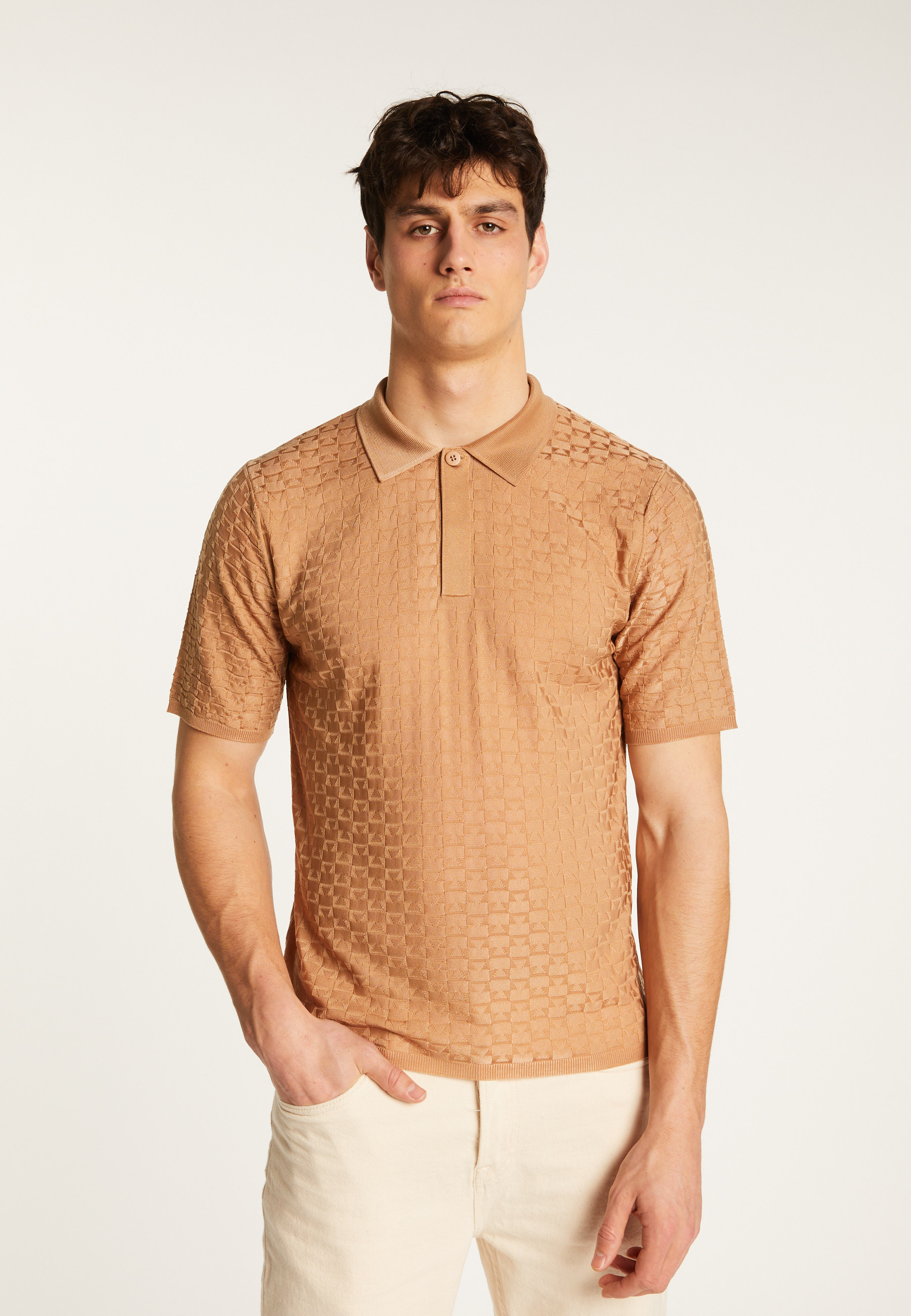 Polo in Fil Lumière - Matt