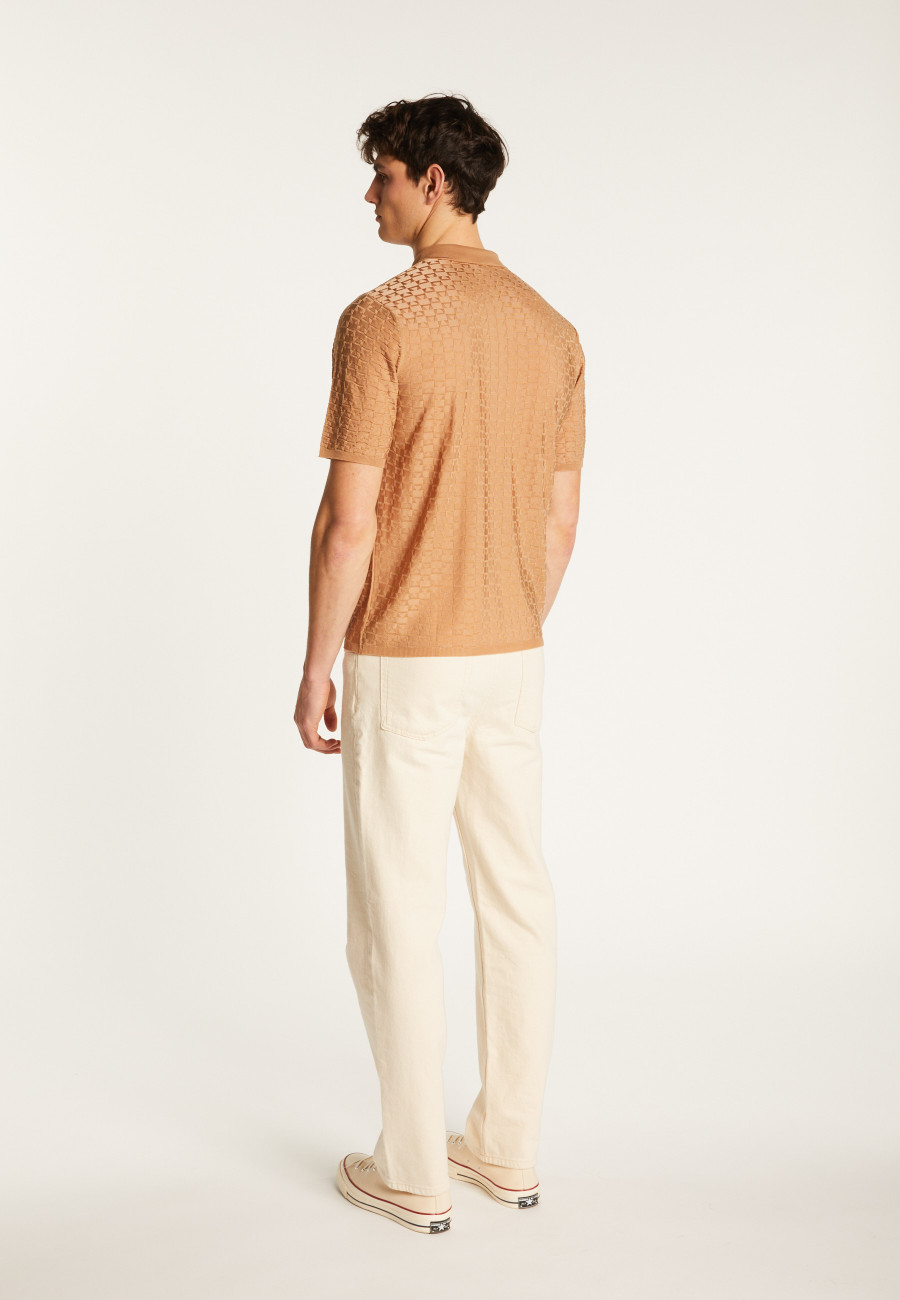 Polo in light thread - Matt