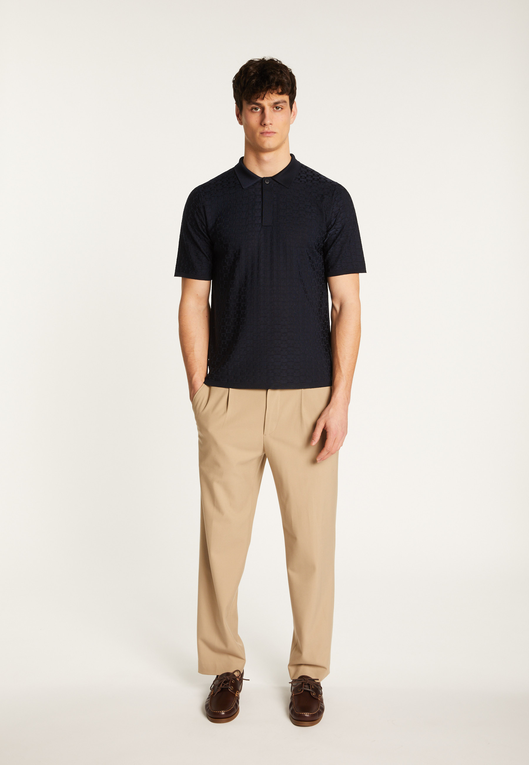 Polo in Fil Lumière - Matt
