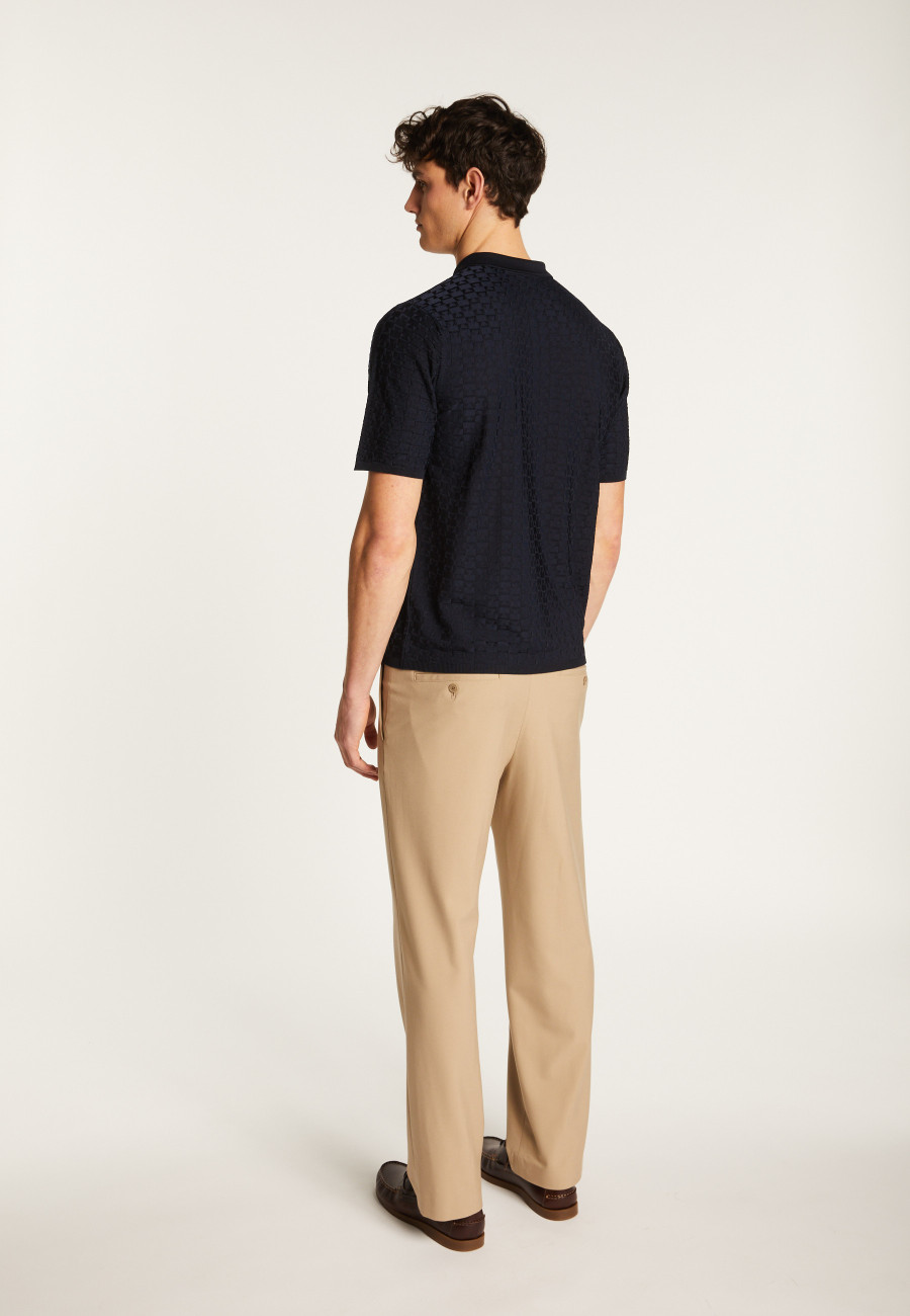 Polo in light thread - Matt