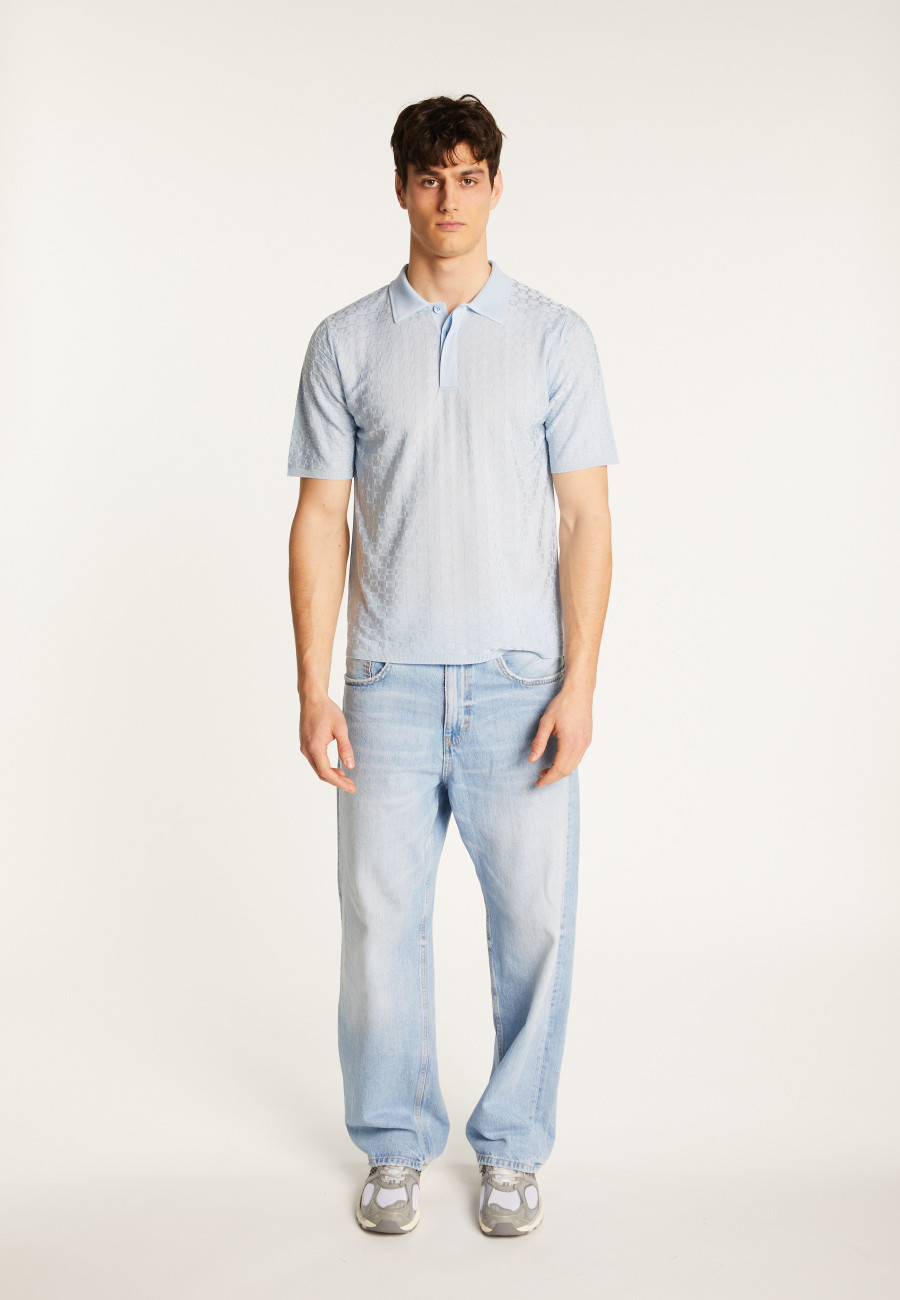 Polo en fil lumière - Matt