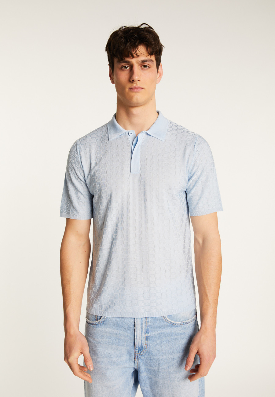 Polo in light thread - Matt