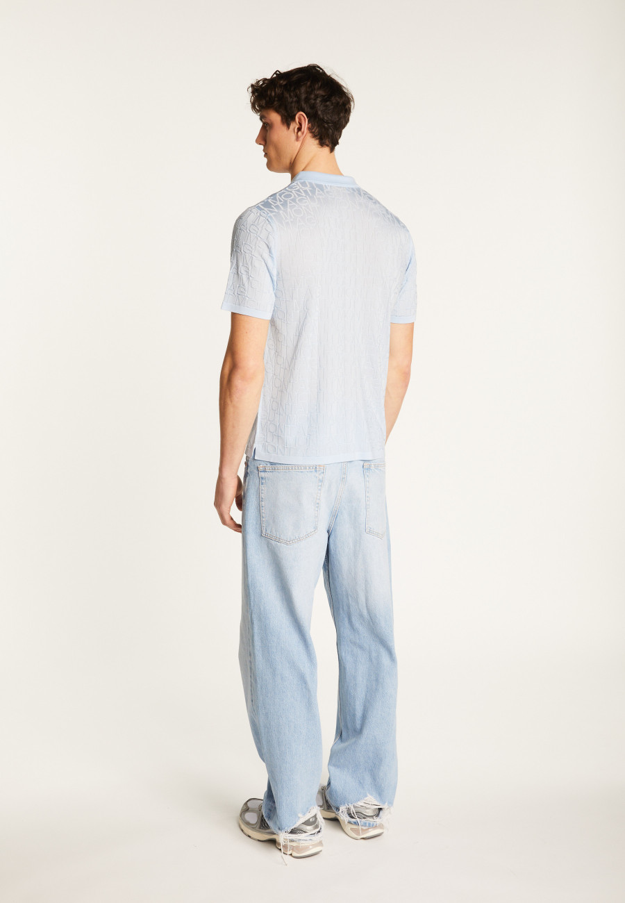 Polo in light thread - Matthew