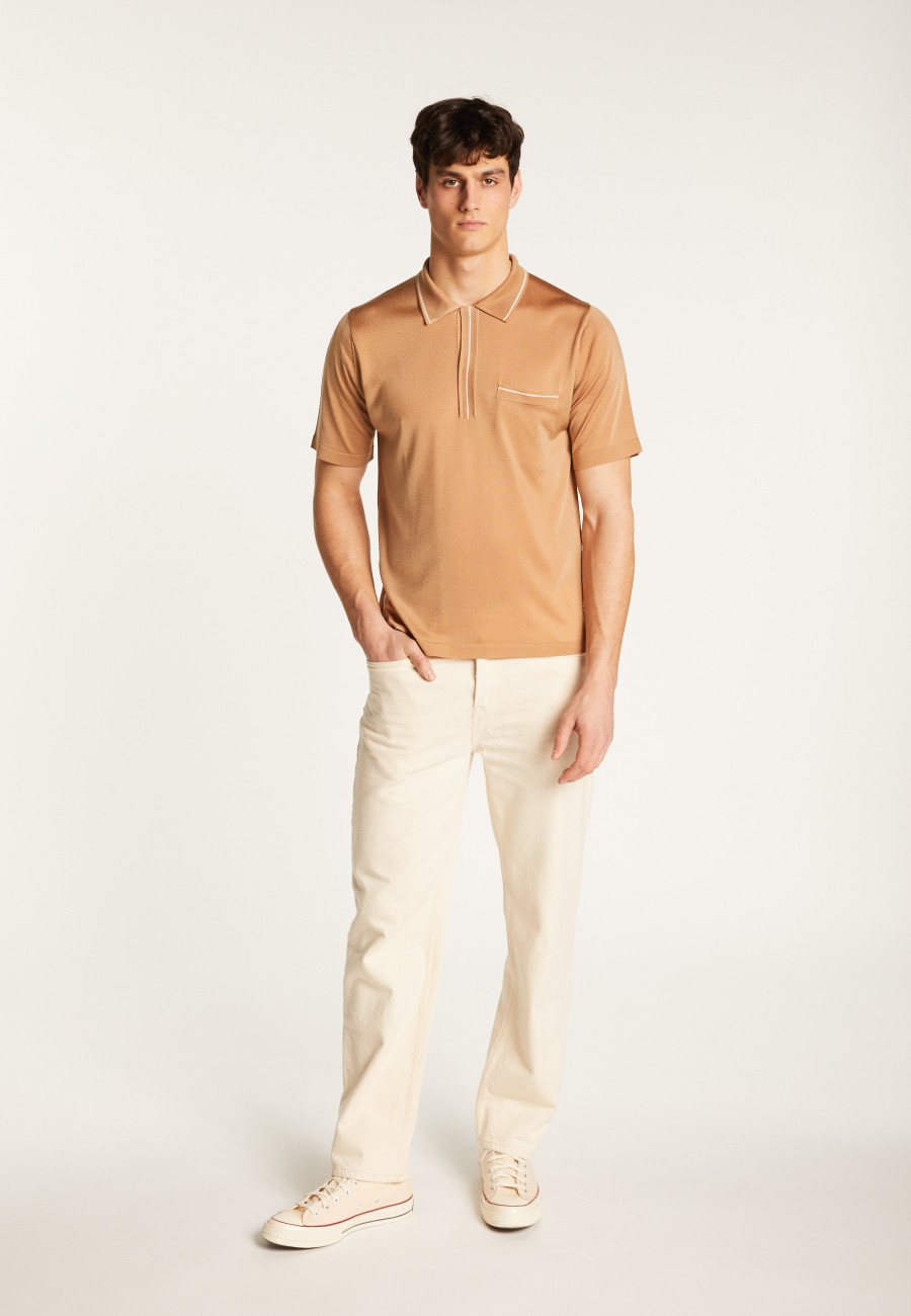 Camisa pólo de fio leve - Montayang