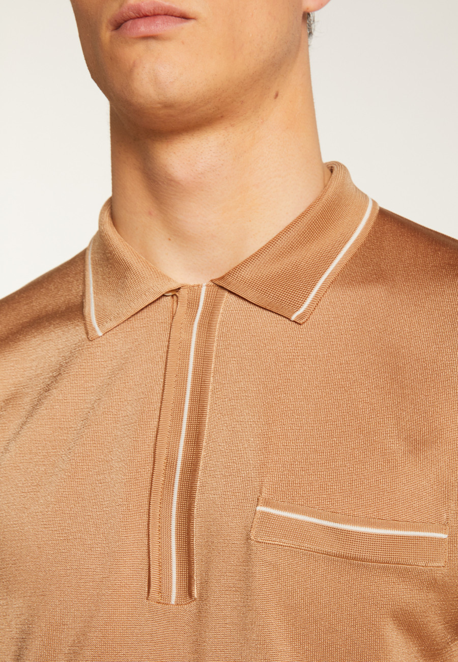 Light thread polo shirt - Montayang