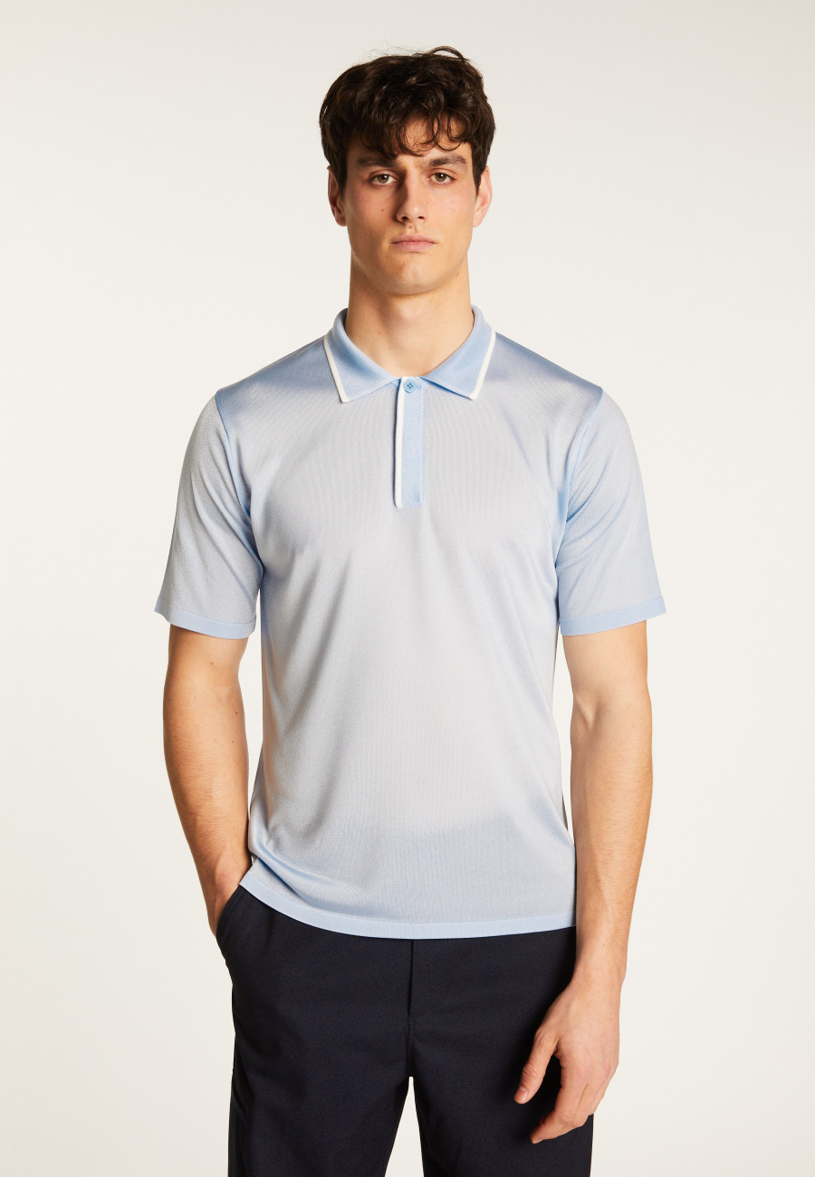 Polo in light thread - Malcom