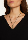 T-shirt col V en coton - Devy