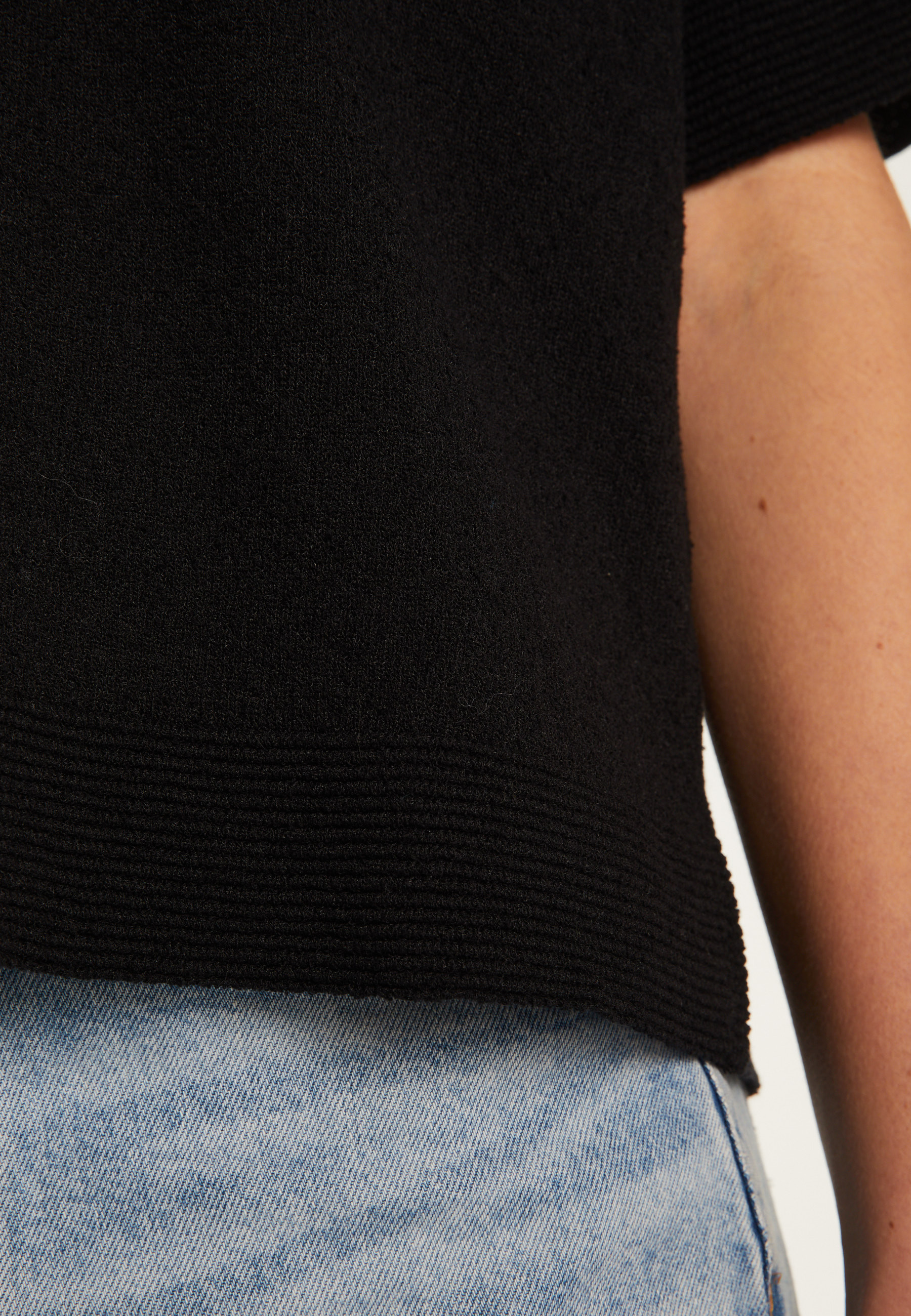 T-shirt col V en coton - Devy