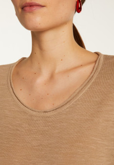 T-shirt en lin flammé - Lola