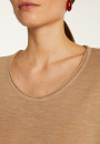 Flamed linen t-shirt - Lola