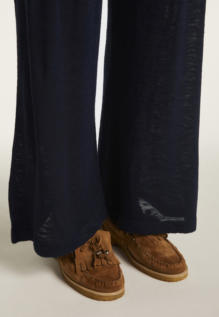 Slub linen pants - Debora