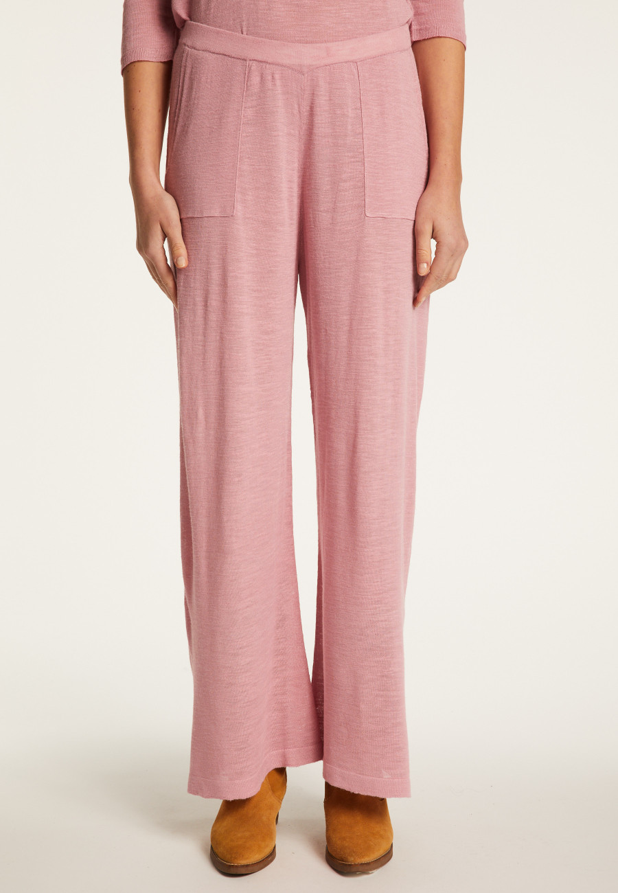 Slub linen pants - Debora