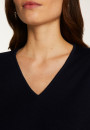 Merino wool V-neck sweater - Boxe
