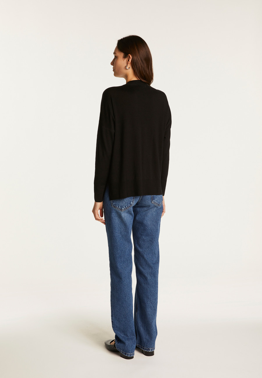 Cardigan de lã merino - Ariella