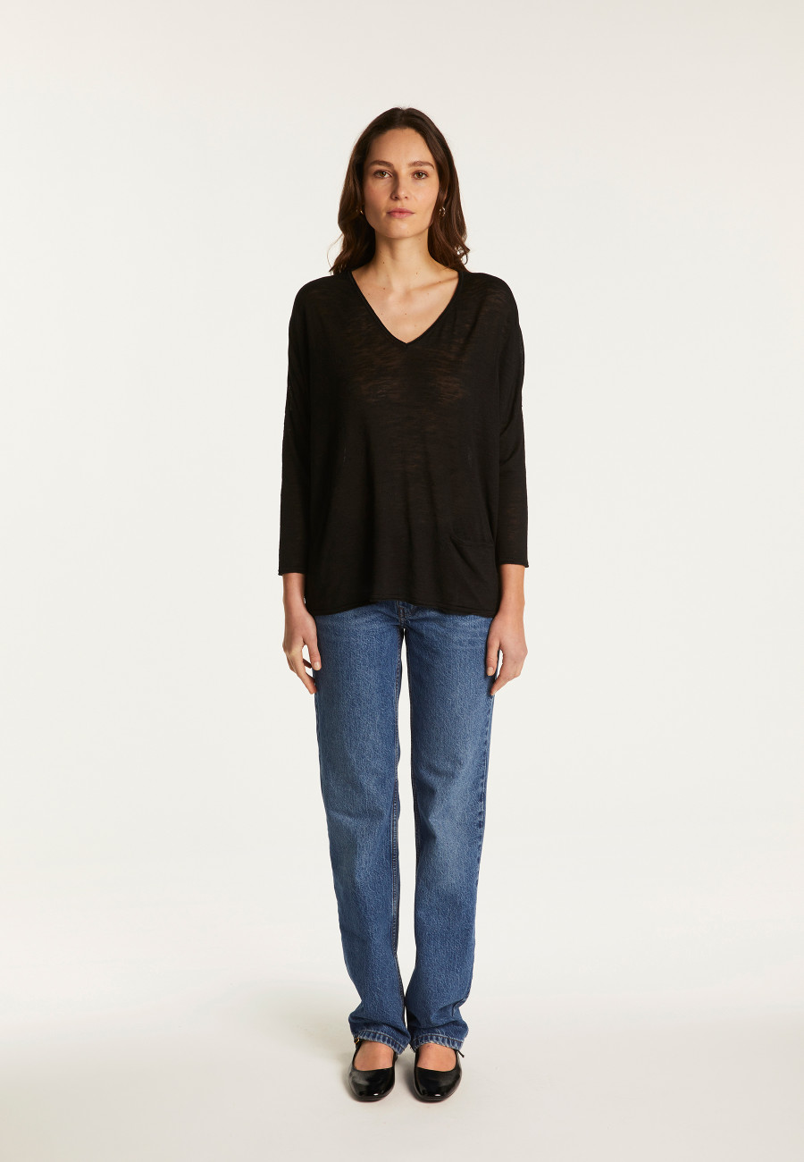 T-shirt ample en lin flammé - Balou