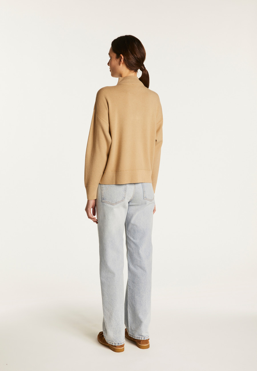 Pull camionneur en laine melangée - Felicity