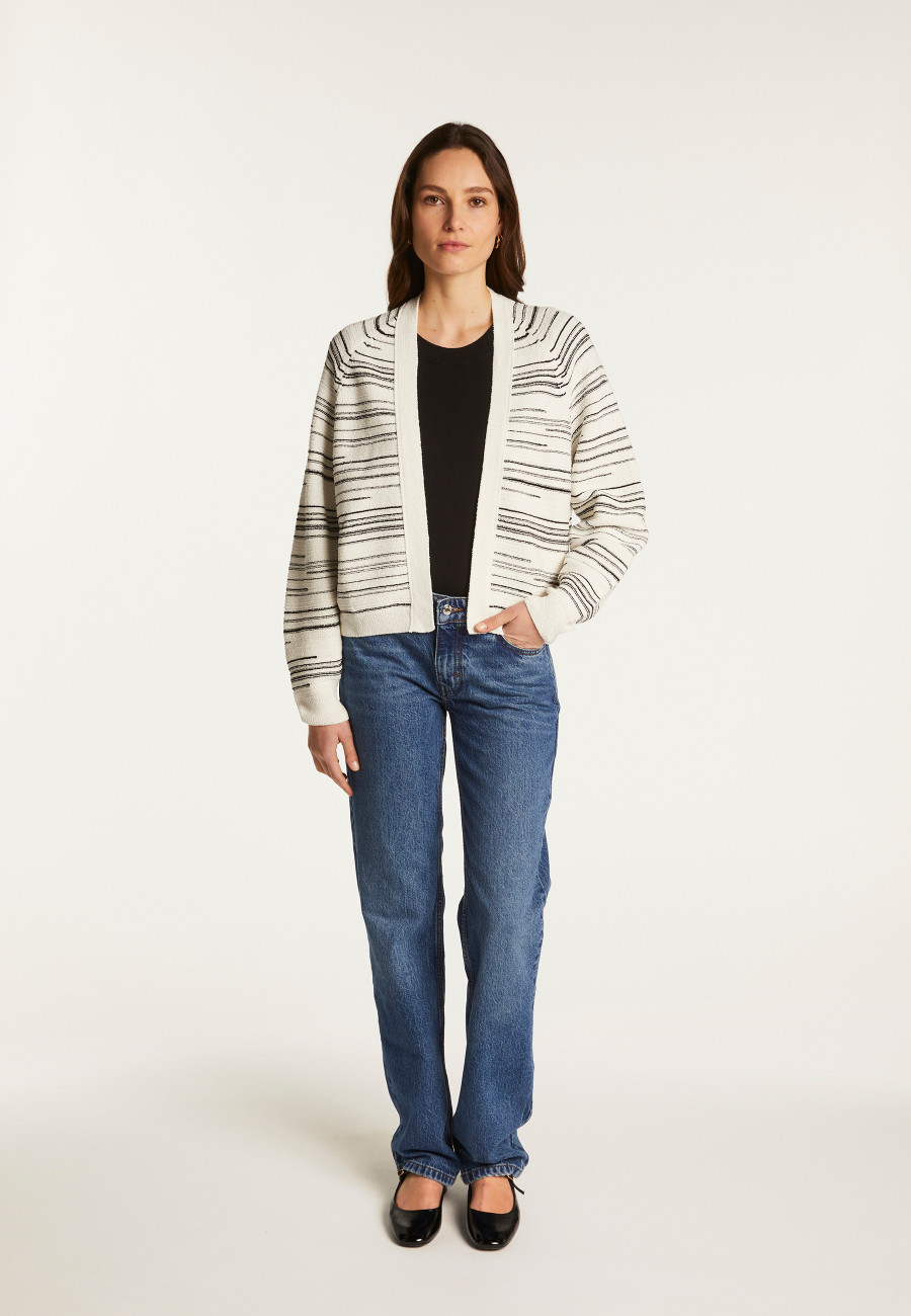 Striped cotton vest - Darcy