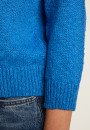 Pull col rond en coton et lin - Nicky