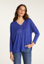 Pull manches chauve-souris en lin flammé - Balou