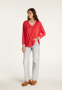 Pull manches chauve-souris en lin flammé - Balou