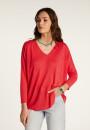 Pull manches chauve-souris en lin flammé - Balou