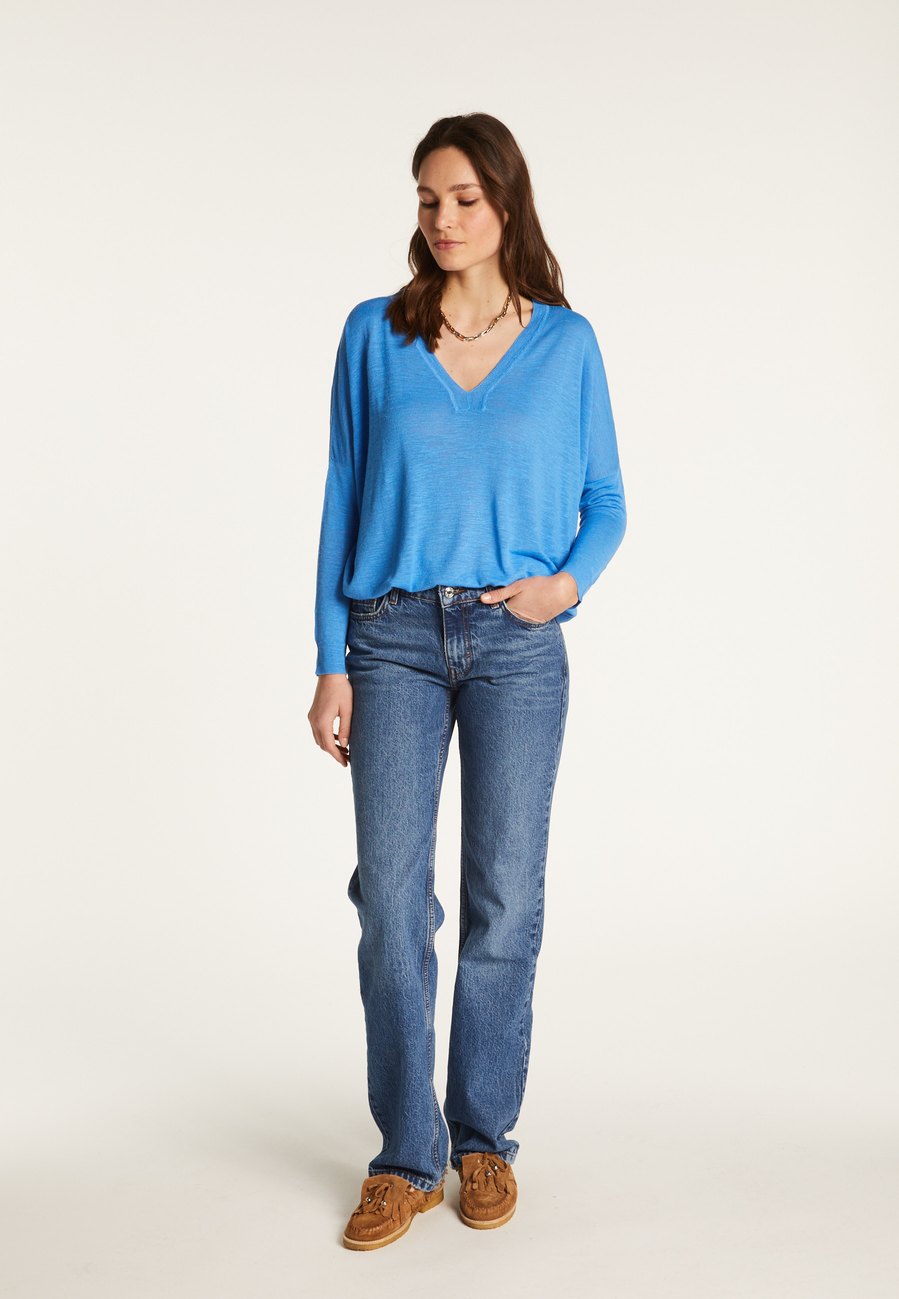 Pull en lin flammé - Beja