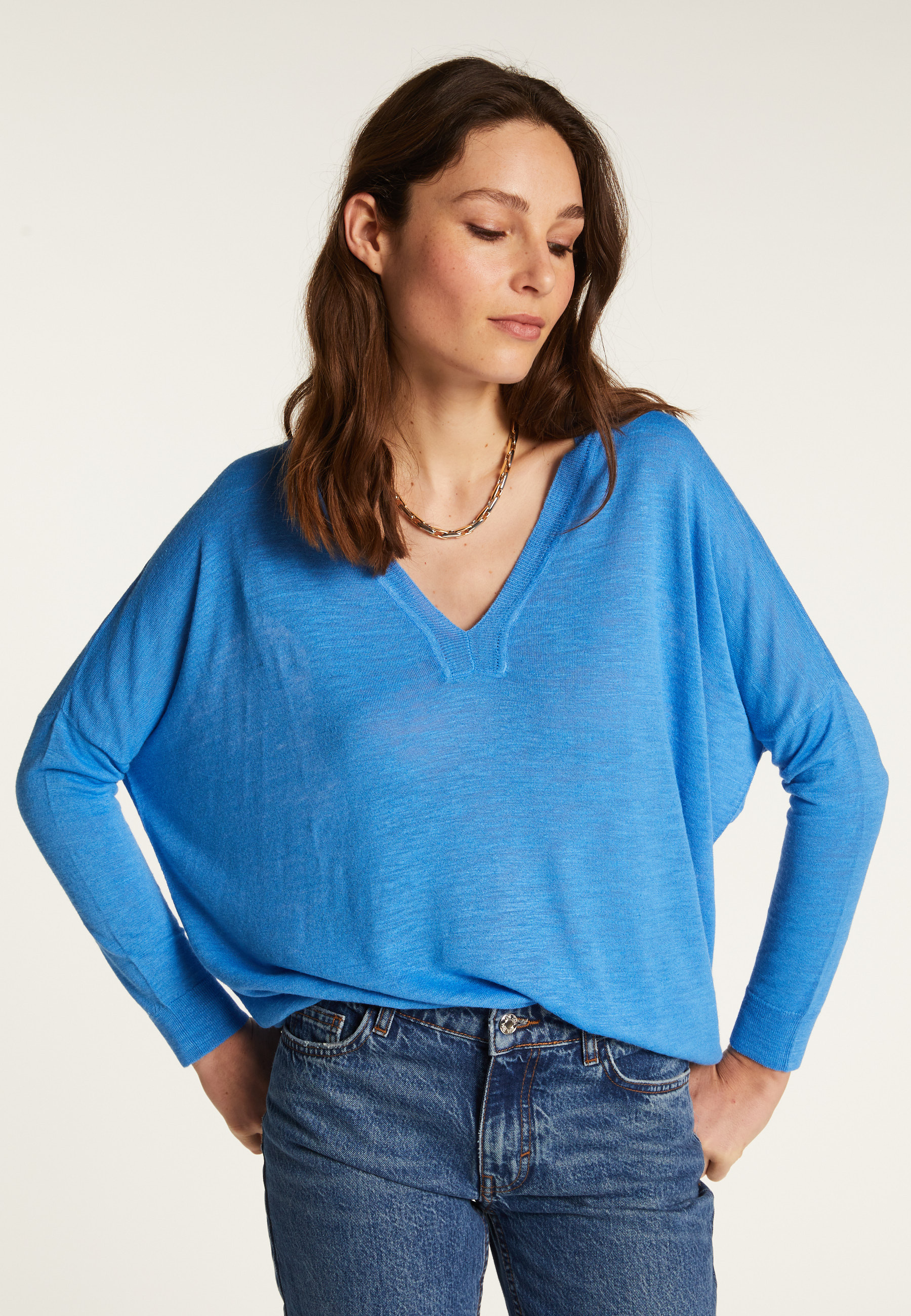 Pull en lin flammé - Beja