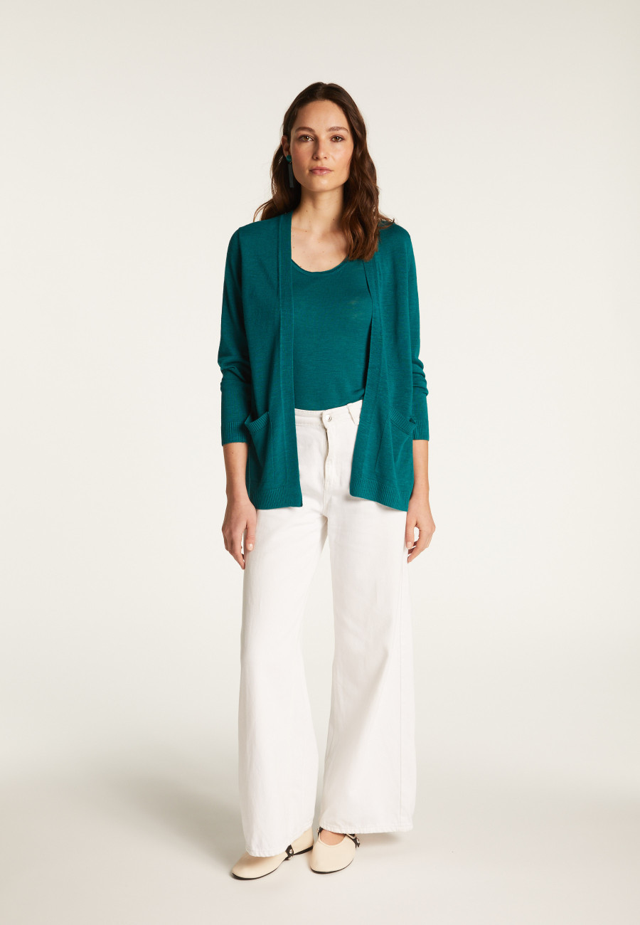 Colete de linho Slub - Naelle