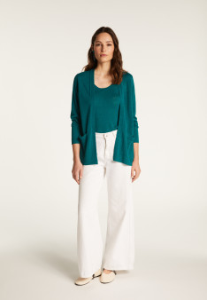 Gilet en lin flammé - Naelle