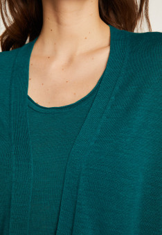 Flamed linen vest - Naelle