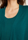 Flamed linen vest - Naelle