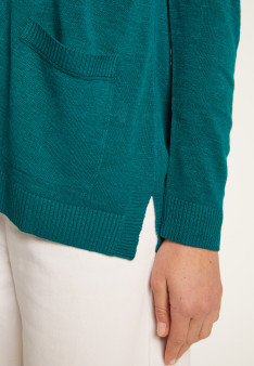 Flamed linen vest - Naelle