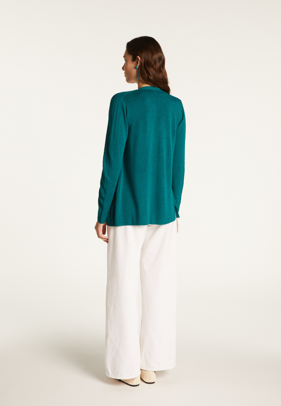 Flamed linen vest - Naelle