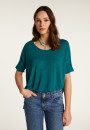 T-shirt col rond en lin flammé - Béatrice