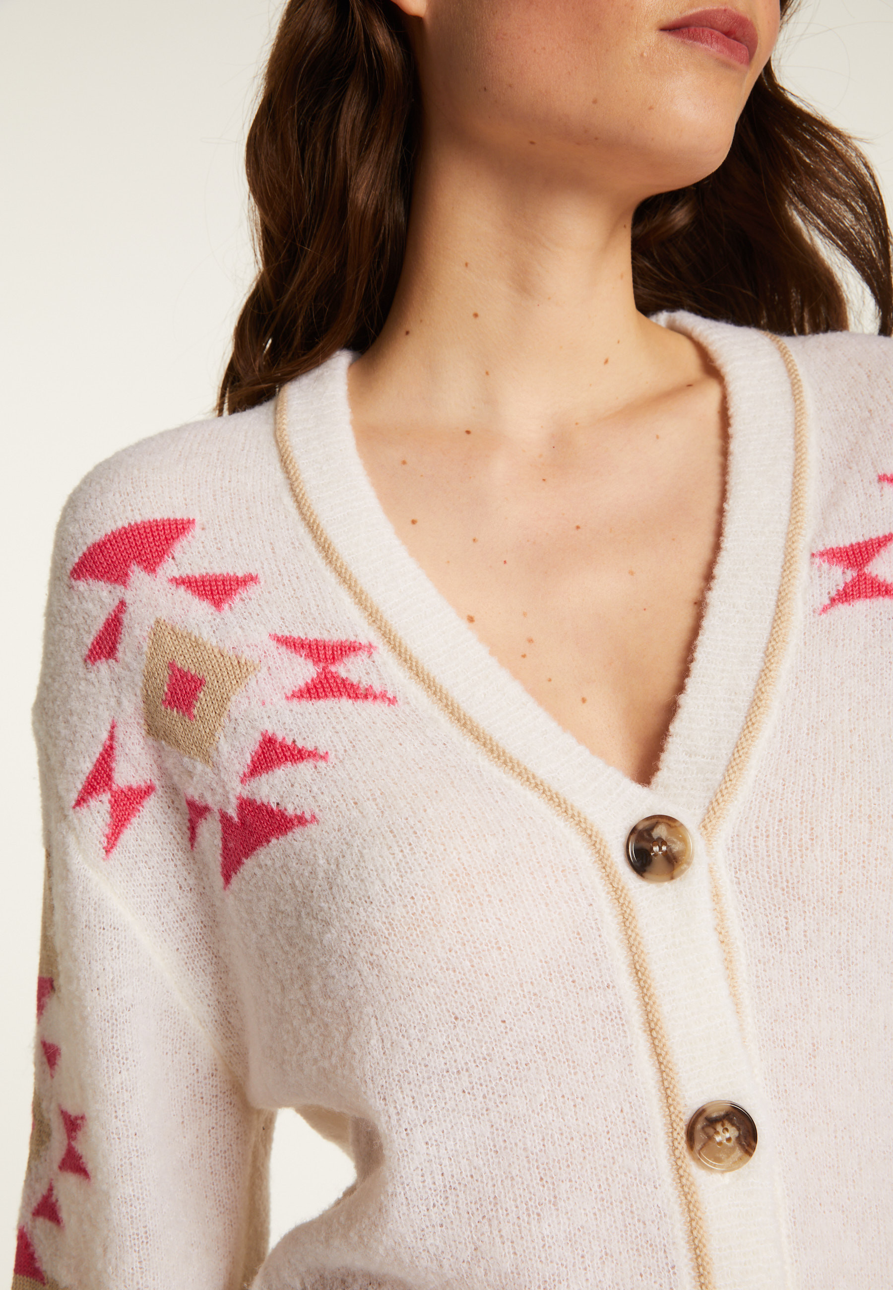 Cardigan en laine mélangée - Frankie