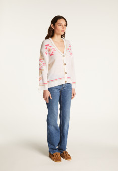 Cardigan en laine mélangée - Frankie