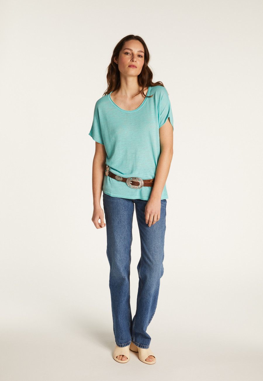 Camiseta de linho Slub - Lola