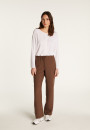 Flamed linen vest - Dory