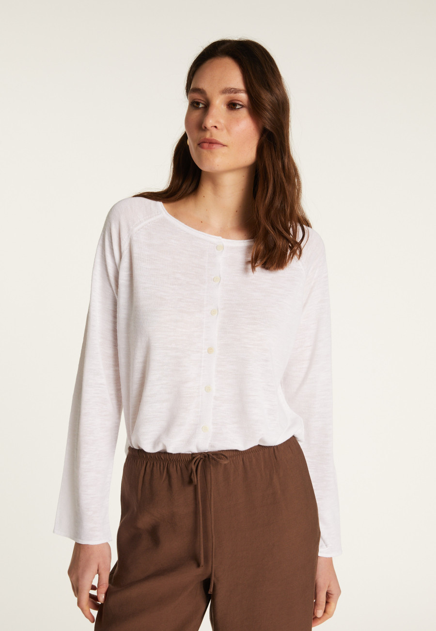 Gilet en lin flammé - Dory