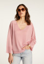 Pull col V en fil lumière - Delly