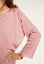 Pull col V en fil lumière - Delly