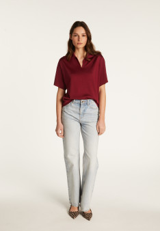 Polo in light thread - Dorita