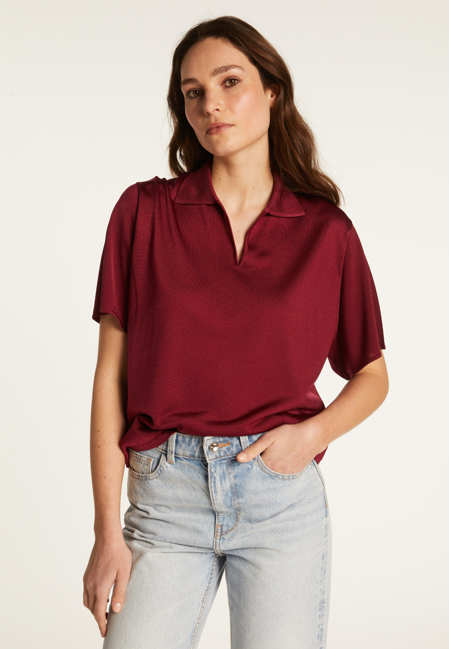 Polo in light thread - Dorita