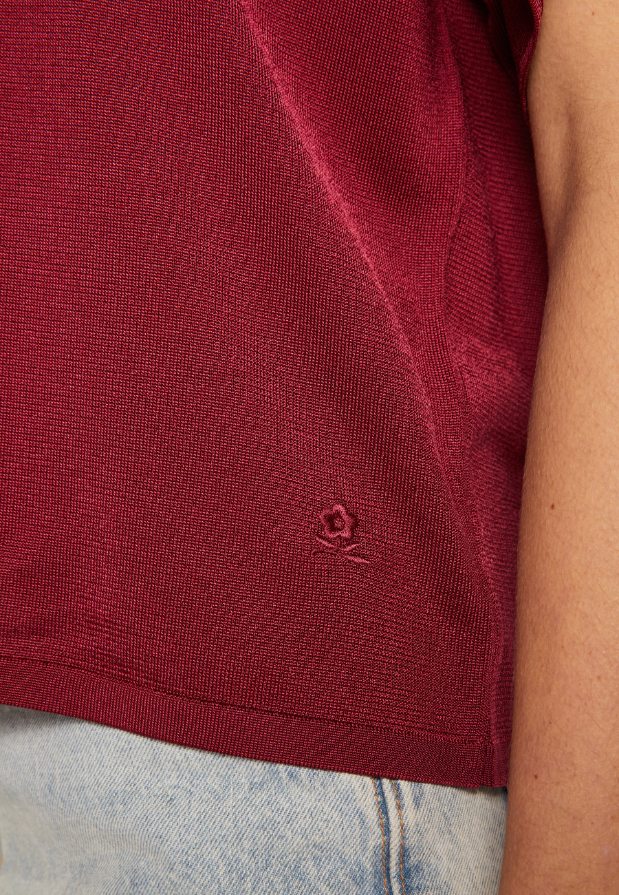 Polo in light thread - Dorita