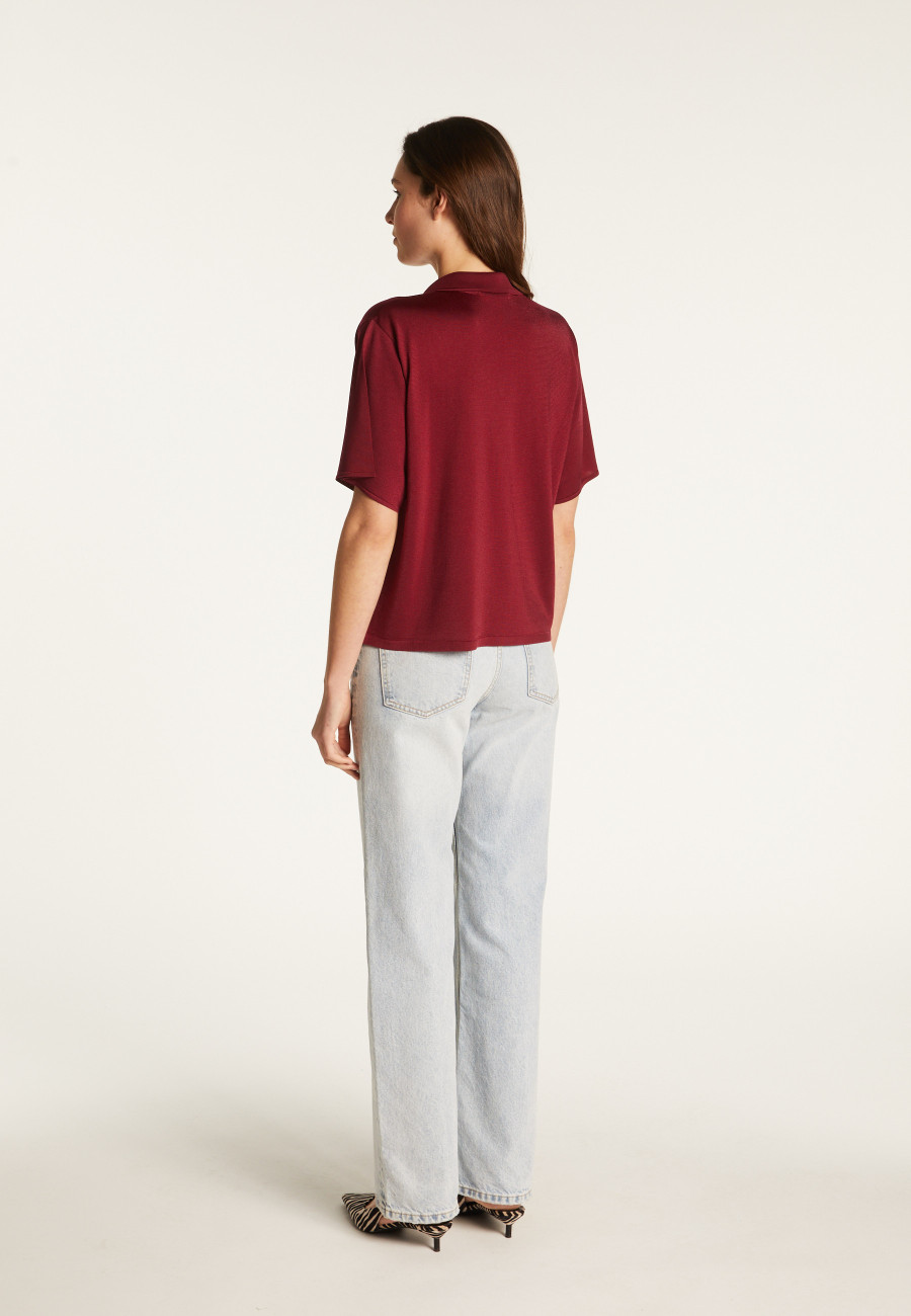 Polo in light thread - Dorita